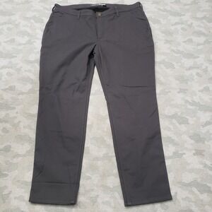 Carhartt‎ Pants Womens 18 Gray Pockets Relaxed Fit NWT Fleece Lined Work